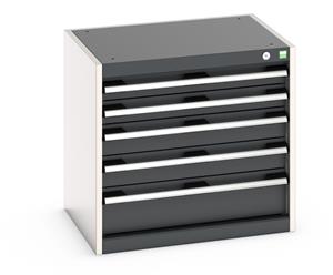 Cabinet consists of 2 x 75mm, 2 x 100mm and 1 x 150mm high drawers 100% extension drawer with internal dimensions of 525mm wide x 400mm deep. The drawers... Bott Drawer Cabinets 525 Depth with 650mm wide full extension drawers